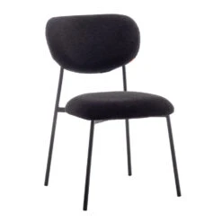 Furnihaus Eetkamerstoel Amalia Teddy Zwart