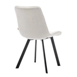 Furnihaus Eetkamerstoel Felix Boucle Creme -VIDAXL Winkel 1000096642 0104