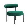 Beliani Fauteuil ALPHA - Groen Fluweel 19 Beliani Fauteuil ALPHA - Groen Fluweel -VIDAXL Winkel 1000097759