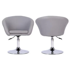 Happy Garden Stoelen GABIN - Grijs - Mock -VIDAXL Winkel 1000099375 0103