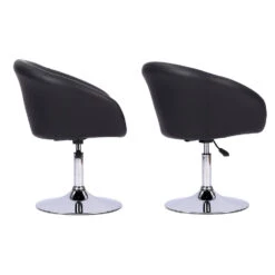 Happy Garden Stoelen GABIN - Zwart - Mock -VIDAXL Winkel 1000099395 0102