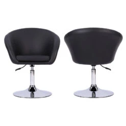 Happy Garden Stoelen GABIN - Zwart - Mock -VIDAXL Winkel 1000099395 0103