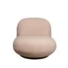 Fauteuil Teddy Beige - Zithoogte 41cm - 81x94x71cm - Swivel -VIDAXL Winkel 1000102747