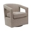 Fauteuil Bouclé Taupe - Zithoogte 46,5cm - 75x73x77cm -VIDAXL Winkel 1000117162