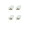 Hartman Le Soleil Element Dining Armstoel - Cotton White - 4 St. -VIDAXL Winkel 1000122150