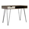 Concord - Bureau Met 1 Lade In Walnoot Look -VIDAXL Winkel 1000126895