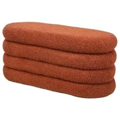 Bank Met Opbergruimte In Terracotta Lussen