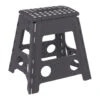 5Five Keukenkruk/opstapje - Opvouwbaar - Grijs - Kunststof - 39cm -VIDAXL Winkel 1000133579