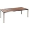 VIAREGGIO II - Tuintafel - Lichte Houtkleur - 90 X 200 Cm - Teakhout -VIDAXL Winkel 1000140294