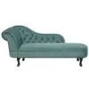 NIMES - Chaise Longue - Mintgroen - Linkerzijde - Fluweel -VIDAXL Winkel 1000142907