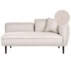 CHEVANNES - Chaise Longue - Beige - Polyester 28 CHEVANNES - Chaise Longue - Beige - Polyester -VIDAXL Winkel 1000142976