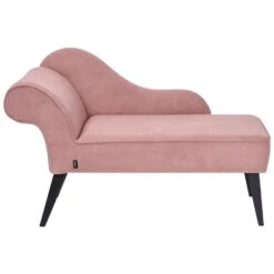 BIARRITZ - Chaise Longue - Roze - Linkerzijde - Polyester