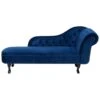 NIMES - Chaise Longue - Blauw - Rechterzijde - Fluweel 22 NIMES - Chaise Longue - Blauw - Rechterzijde - Fluweel -VIDAXL Winkel 1000143053