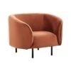 LOEN - Fauteuil - Oranje - Fluweel -VIDAXL Winkel 1000144261