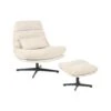 TOVIK - Fauteuil - Beige - Stof -VIDAXL Winkel 1000144401