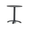 Dining Tuintafel Rond 70 Cm Aluminium Grijs Talao -VIDAXL Winkel 1000148501