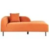 LE CRAU - Chaise Longue - Oranje - Linkerzijde - Fluweel 18 LE CRAU - Chaise Longue - Oranje - Linkerzijde - Fluweel -VIDAXL Winkel 1000154398