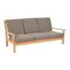 Les - Teak Loungebank 180cm + Kussen -VIDAXL Winkel 1000155761