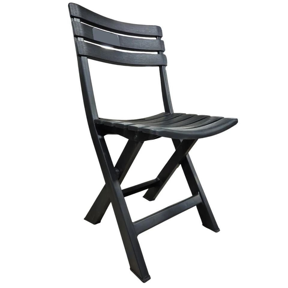 Pro Garden Progarden Klapstoel Voor Buiten/binnen - Antraciet - 41 X 78 Cm 1 Pro Garden Progarden Klapstoel Voor Buiten/binnen - Antraciet - 41 X 78 Cm