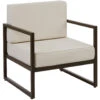 Tectake - Tuin-loungefauteuil Comosa, XXL-kussens, Bruin / Beige -VIDAXL Winkel 1000156589
