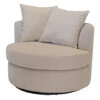 Fauteuil Beige Stof - Zithoogte 45cm - Thony Luxe -VIDAXL Winkel 1000158979