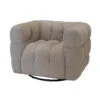 Draaifauteuil Taupe - Zithoogte 44cm - Stuva -VIDAXL Winkel 1000160981