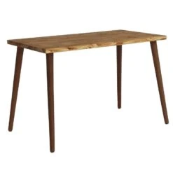 Locelso Bureau - 100% Grenen Massief Hout - Beukenhouten Poten - Eikenkleur