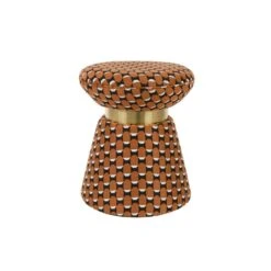 Housecraft Pin Poef/ Kruk - Blauw