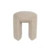 Housecraft Noxx Kruk/ Poef Teddy Stof Beige -VIDAXL Winkel 1000161162