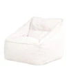 Icon Zitzak Natalia - Fleece Zitzak Fauteuil - Crème -VIDAXL Winkel 1000161234