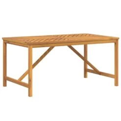 VidaXL - Tuintafel - Bruin - Massief Acaciahout - 150 X 90 X 74 Cm