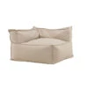 Hioshop Rambo Zitzak Hoekdeel Beige -VIDAXL Winkel 1000164938