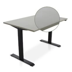 MRC EASY Zit-Sta Bureau – Elektrisch Verstelbaar – 140x80 Cm – Blad Forest Green