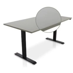 MRC EASY Zit-Sta Bureau – Elektrisch Verstelbaar – 160x80 Cm – Blad Forest Green