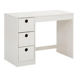 Alpi - Bureau Met 3 Lades In Wit