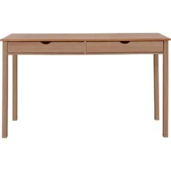 Gava - Bureau Met 2 Laden In Grenen Natuur