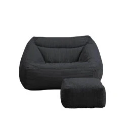Merkloos HOME DELUXE Zitzak COSY Antraciet