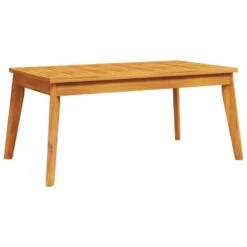 VidaXL - Tuintafel - Bruin - Acaciahout - 100 X 55 X 45 Cm