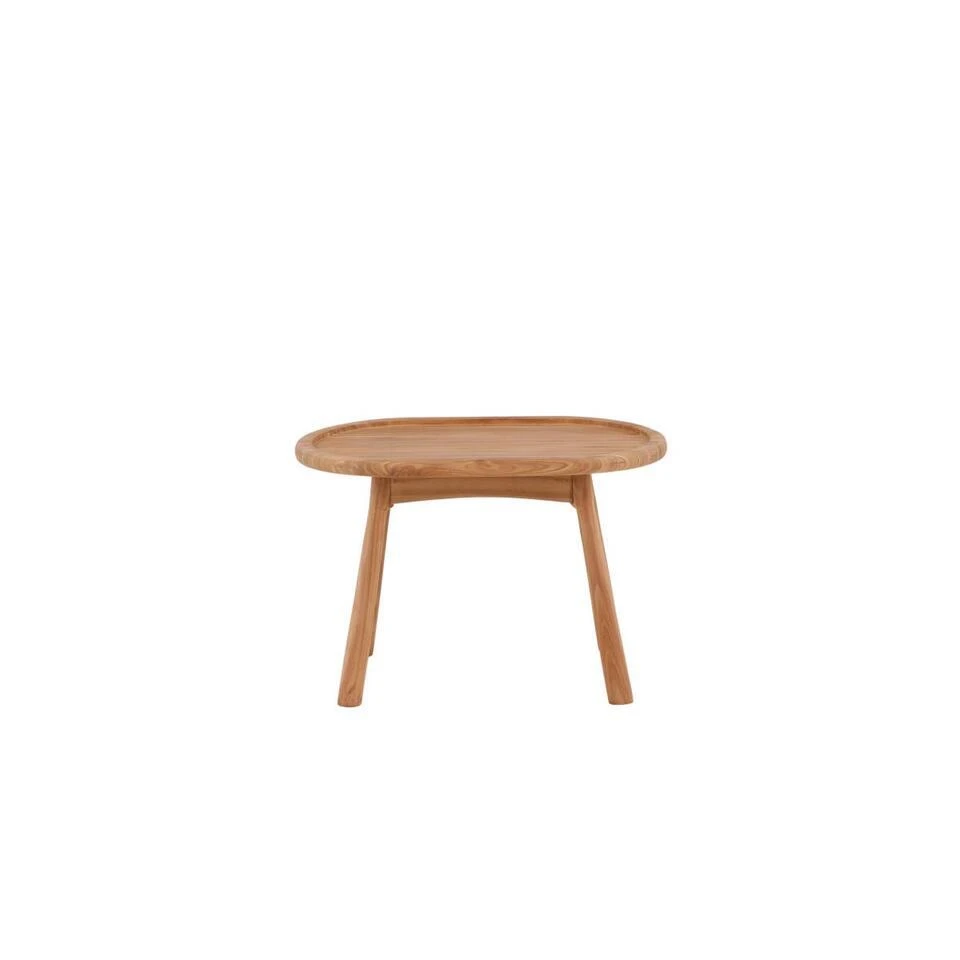 Svea - Deniz Ovale Bijzettafel - 40 X 60 Cm - Naturel 1 Svea - Deniz Ovale Bijzettafel - 40 X 60 Cm - Naturel