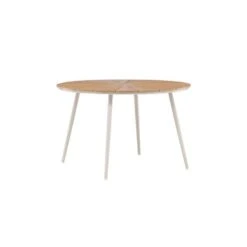 Svea - Esra Ronde Eettafel - Ø120 Cm - Beige