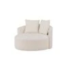 Svea - Elena Loveseat Teddy - Wit -VIDAXL Winkel 1000171019