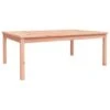 VidaXL - Loungetafel - Naturel - Massief Douglashout - 121x82,5x45 Cm