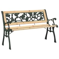 VidaXL - Tuin Zitplaatsen - Bruin - Hout - 116 X 54 X 73cm