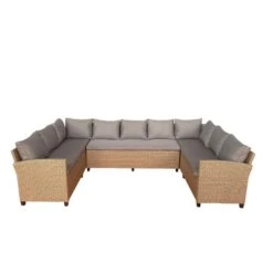 Nordic Home - Elisabeth Loungeset 9 Personen - Naturel