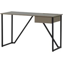 WOOOD New Julius Bureau - Grenen - Mud - 75x126x53