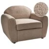 ELLEDE - Fauteuil - Lichtbruin - Bouclé -VIDAXL Winkel 1000174072