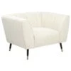 ORSTA - Fauteuil - Lichtbeige - Polyester -VIDAXL Winkel 1000174086