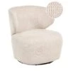 ALVDAL - Fauteuil - Beige - Polyester -VIDAXL Winkel 1000174477