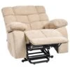 ARES - Relaxfauteuil Elektrisch - Beige - Stof -VIDAXL Winkel 1000175522