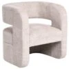 VIDSEL - Fauteuil - Beige - Chenille -VIDAXL Winkel 1000176571